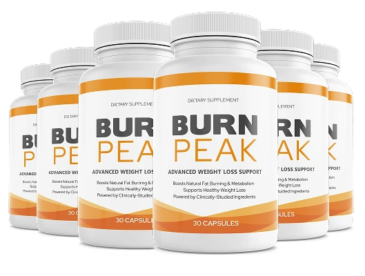 BurnPeak supplement six bottle